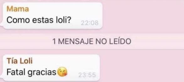 Concejajala's tweet photo. Soy vuestra tía Loli https://t.co/Ib5iz7lU23