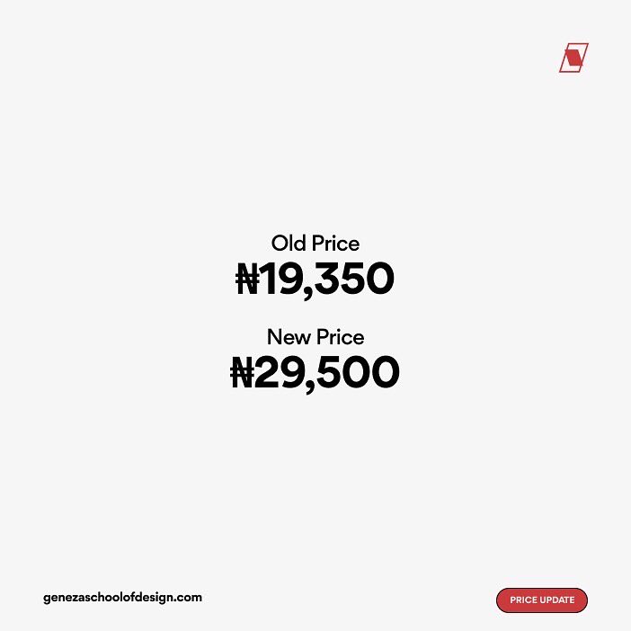 genezaschool's tweet image. 3 more days to go‼️
The new price for our design courses will go into effect in only three more days.
Take advantage of our current pricing now before it is too late⏰
Enroll now to start learning!
Click the link in our bio to register
#designschool #designcourse