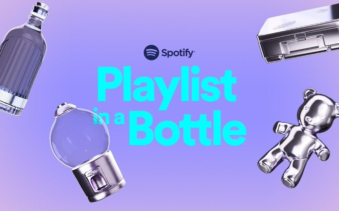 JohMask's tweet photo. @Spotify  launches a time capsule !

I wonder where this idea comes from ? 🤔
An idea @Ternoa_ ? 🤣 https://t.co/iGBlZEM3e1