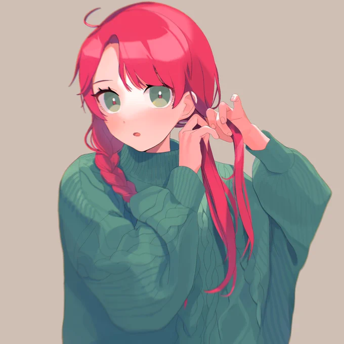 2021年末くらいに描いたクリスマスっぽいイラスト、2022年のクリスマスにあげておけばよかったなと今更思いました!今は2023年! 