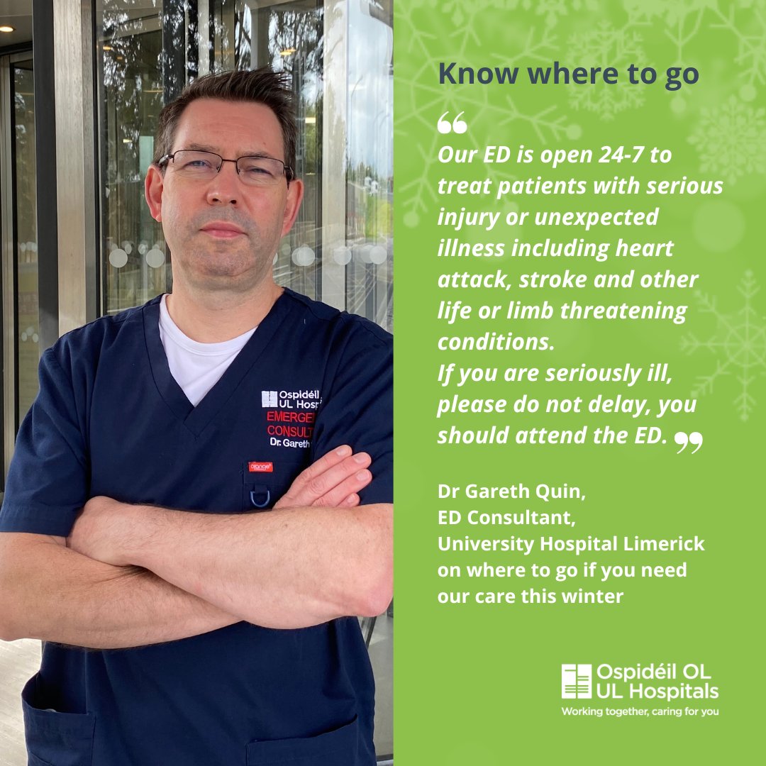 "Our ED is open 24/7 to treat patients with serious injury or unexpected illness including heart attack, stroke and other life or limb-threatening conditions."
📸Dr Gareth Quin 
Know where to go when you need our care➡bit.ly/MyHealthMidwest
#MyHealthMidwest