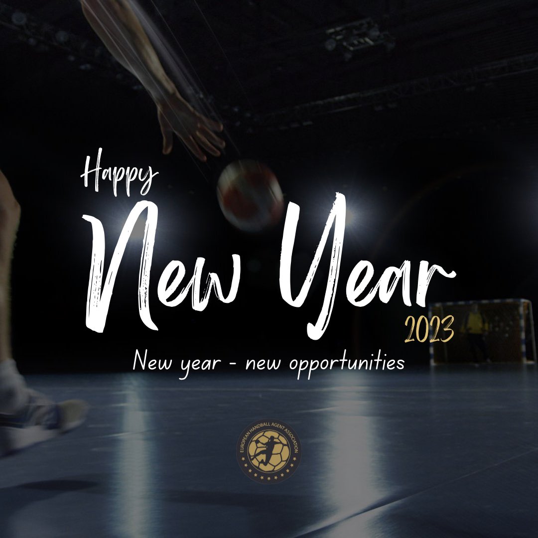 The <a href="/EHAA_handball/">EHAA</a> wishes you a happy New Year!
A new year means new opportunities to come together as a handball community and make a positive impact on the sport we love. Let's work in this direction in 2023!
#handball #newyear