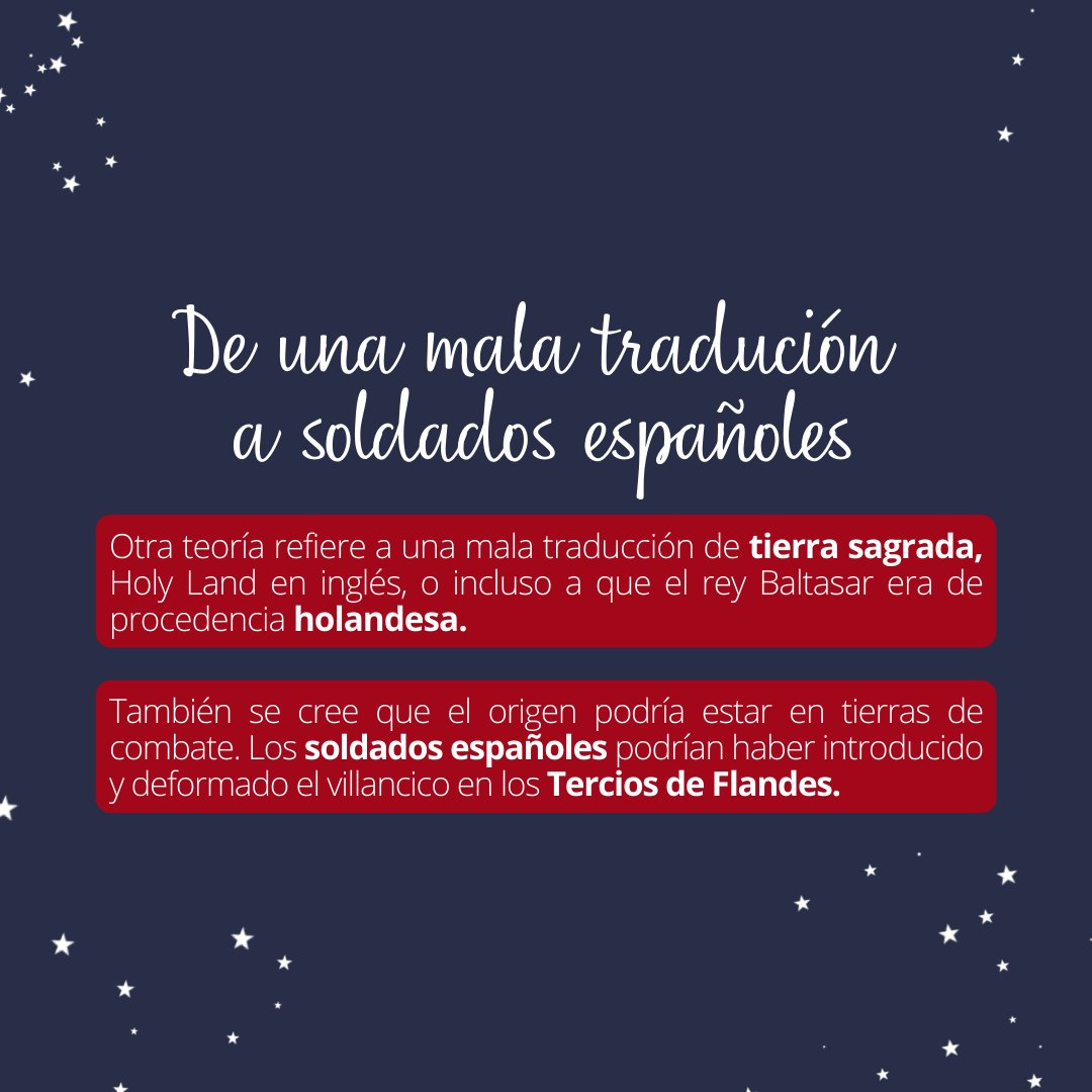 Ya vienes los Reyes y no podemos estar más
contentos de recibirlos con nuestros tradicionales
villancicos✨.

¿Conocíais estas teorías sobre por qué entre sus
versos se escucha la palabra Holanda?🤔

#csmgalicia #galicia #música #curiosidadesmusicales
