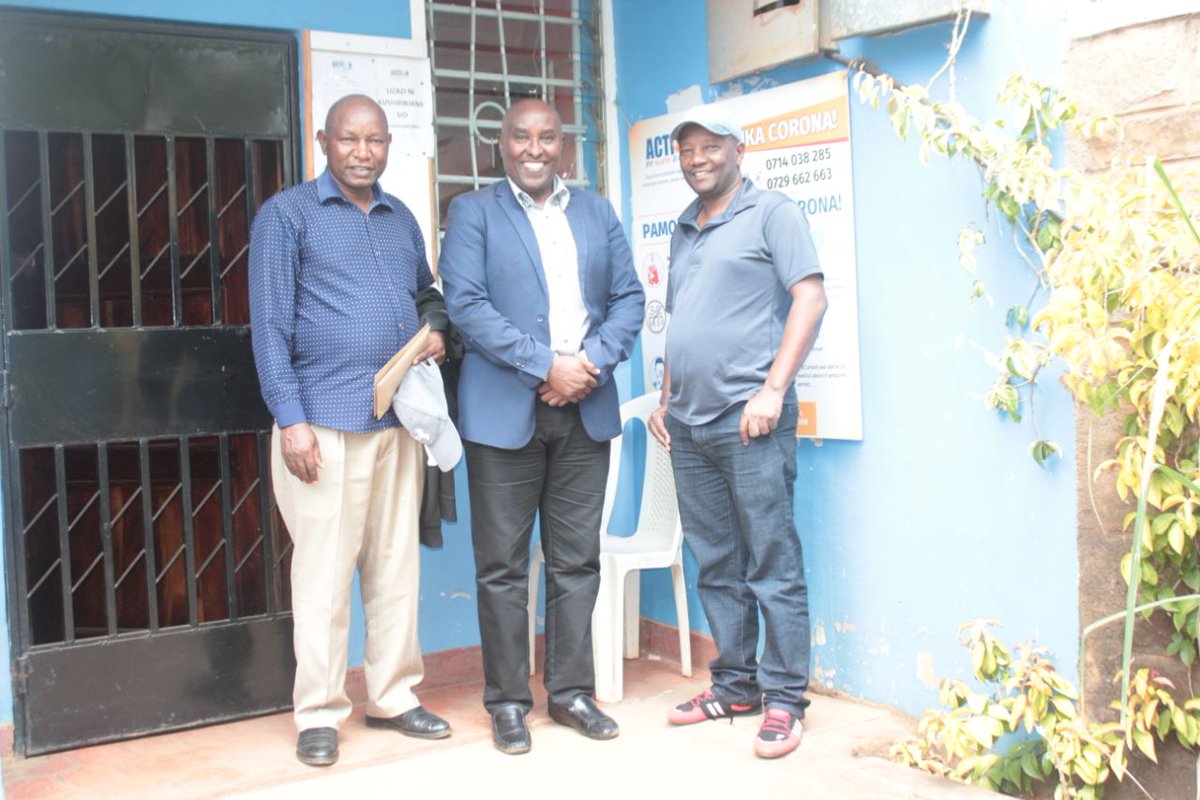 ThikaTowntoday's tweet photo. Today, 3T Chair Wilson Nderitu and CEO Jaymo Wa Thika made a courtesy call to Action for Children In Conflict (AfCiC).
We discussed areas of mutual partnerships with the Director John Muiruri for the best interest of Thika residents.
Great things in 2023
#Do_More
#Thika_Rocks https://t.co/t15z5wJ1S9