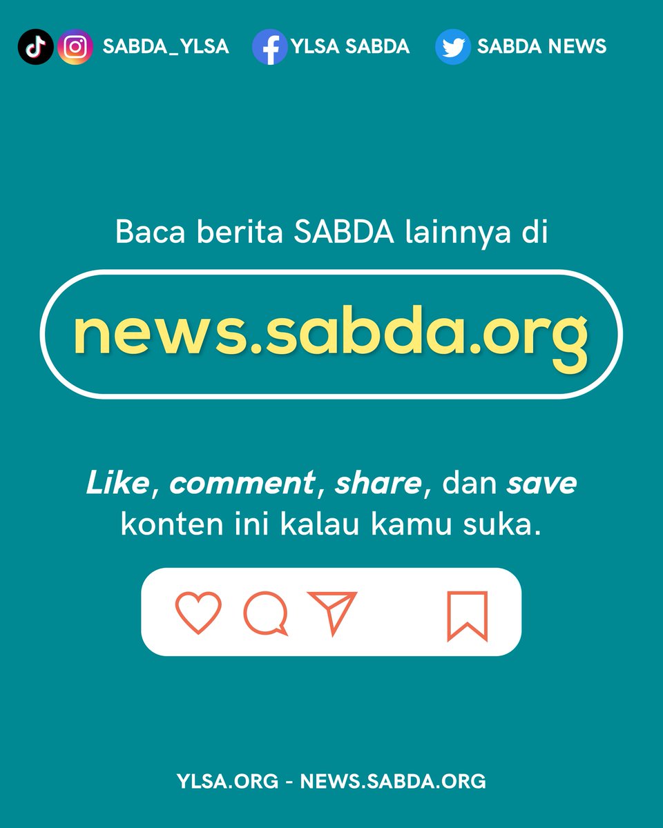 sabda_ylsa's tweet photo. Bersyukur untuk kasih setia Tuhan dalam setiap pelayanan yang kita kerjakan. Mari simak bersama kegiatan-kegiatan SABDA sepanjang hari ini dalam SABDA Daily 5 Januari 2023!
Untuk mendapatkan info selengkapnya, mari kunjungi https://t.co/uBRpNvuUjd!
#news #SABDA #YLSA #daily https://t.co/45QNhqp53B