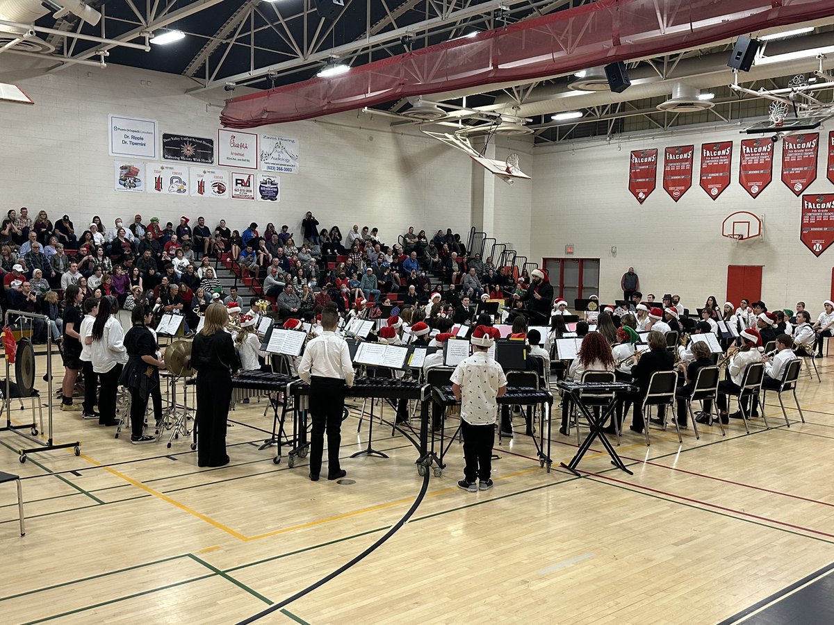 HMS_Athletics28's tweet image. Throwback Thursday: Our amazing band and choir had a fantastic concert before break! #mrleverage #falconpride