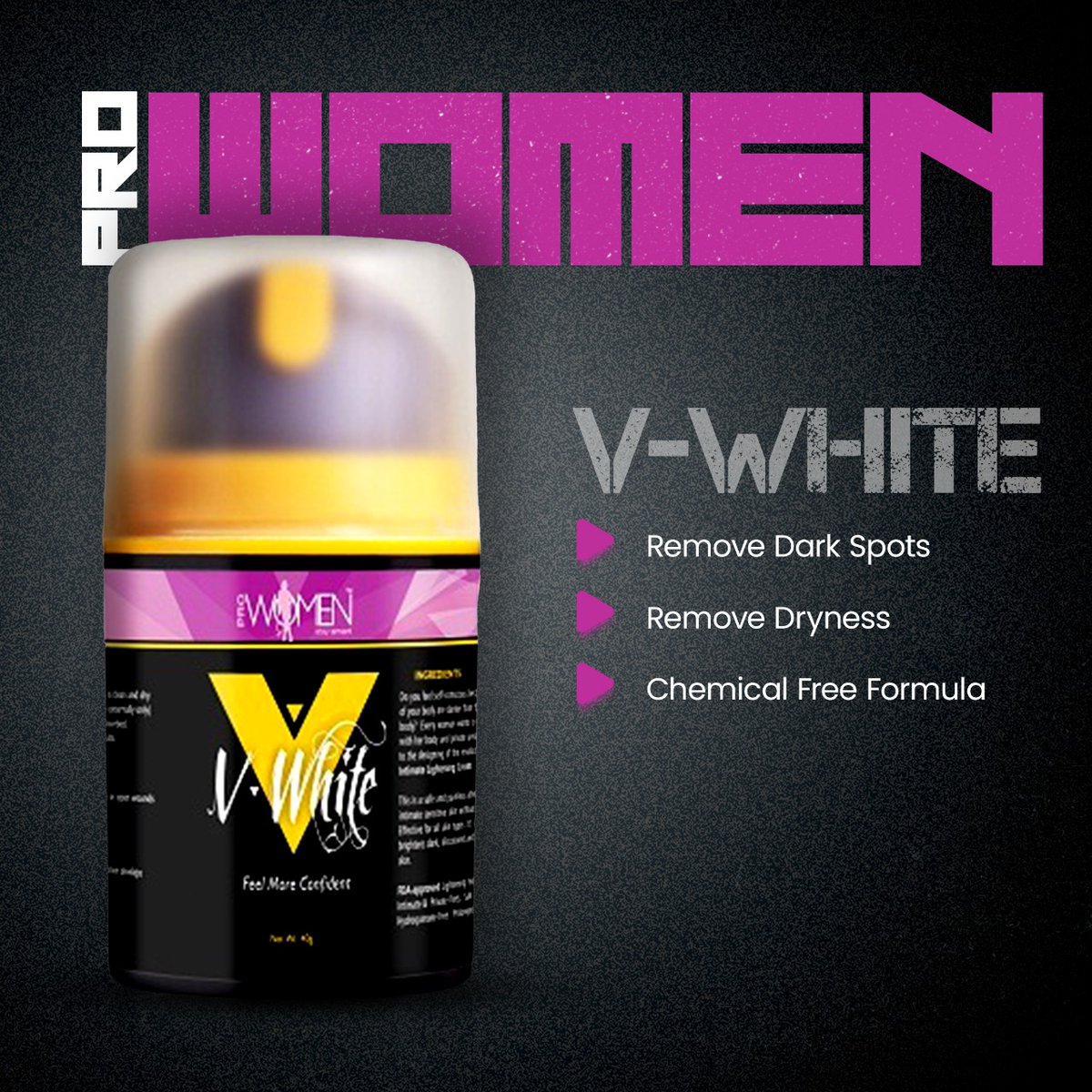 prowo_men's tweet photo. V- White Intimate Lightening Cream Do you feel self-conscious because certain parts of your body are too dark from the rest of the body? Every woman wants to be comfortable with her body and private areas.
.
.
#Prowomen #lighteningcream #skincare #skincareroutine #careforyourskin https://t.co/X7HgOGtM49