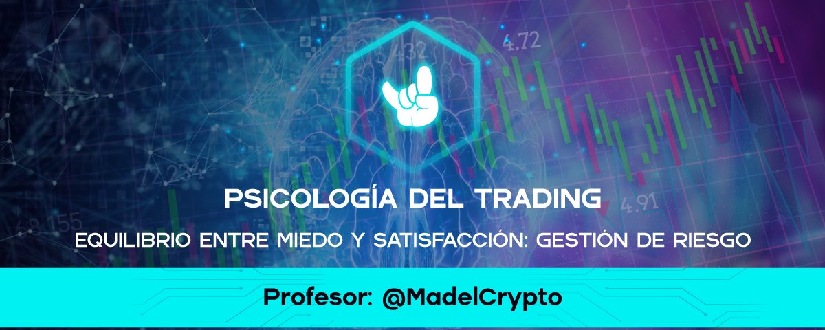🧠Psicología del trading - Equilibrio entre miedo y satisfacción: Gestión de riesgo
 
🗓️ 9 de Enero a las 19:00 UTC (20:00 hora española)
👤 Profesor: <a href="/MadelCrypto/">Madel Crypto</a>

Entrada LIBRE y GRATUITA: discord.com/events/1029371…

#psicología #Web3