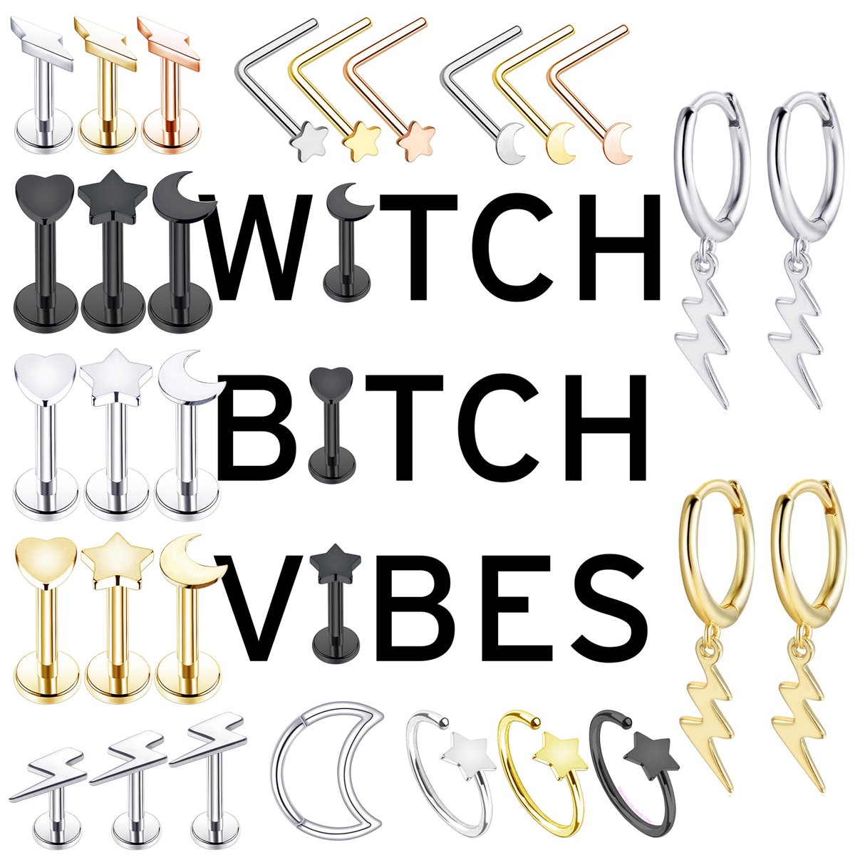 🌙 Shop All Things #witchy with our #witchcraft collection! 🌙

⭐️ throwbackannie.com/collections/bo… ⭐️

#Coachella #skrillex #haroldsnecklace #ThisMorning #piercing #jewellery #fashion #star #earrings #instagood #Feelgood #vibe #January6th #beauty #festival #festiveseason #UnitedKingdom