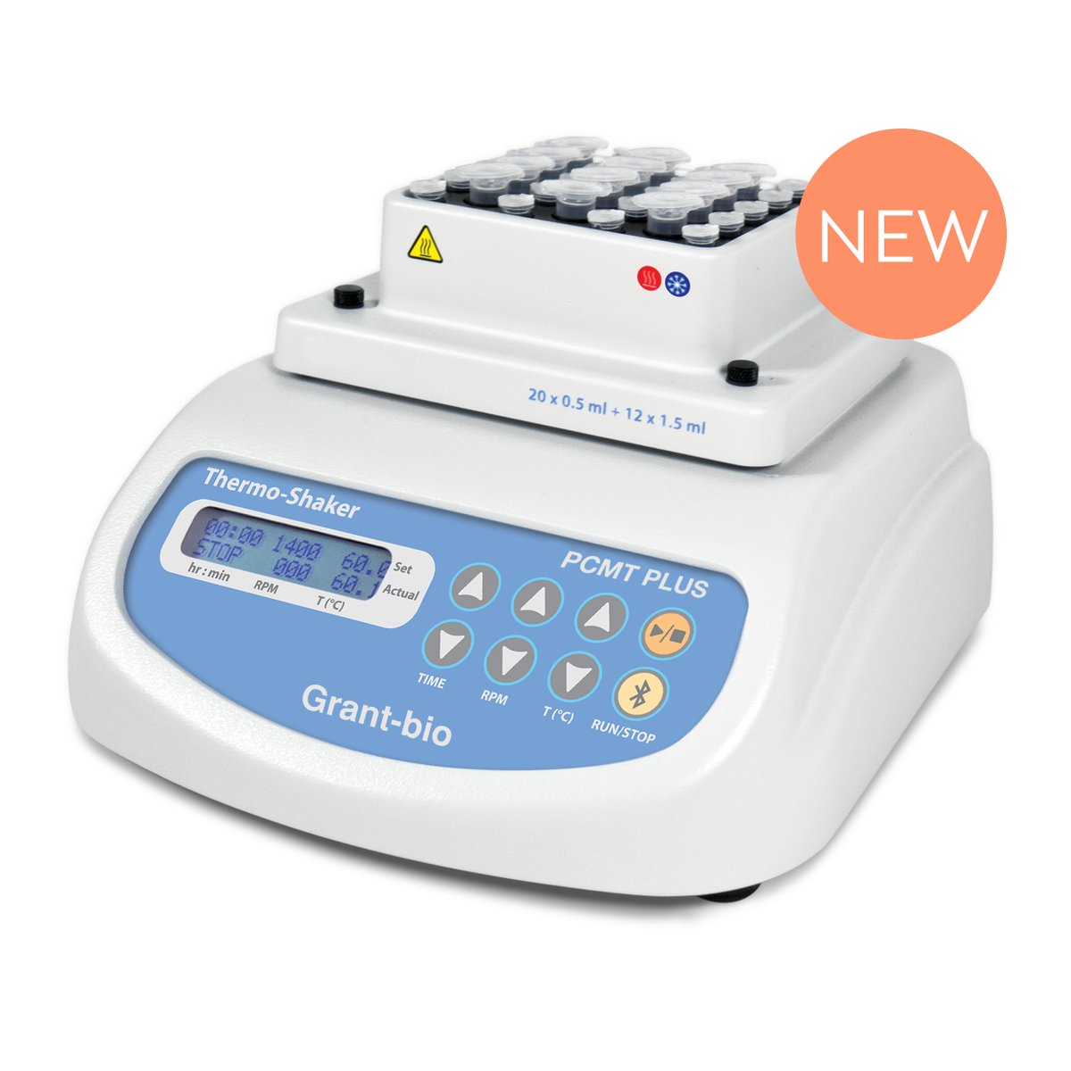 GrantInstrument's tweet image. Our new PCMT PLUS Thermo-Shaker provides intensive mixing &amp;amp; temperature control of samples in microtubes or PCR plates.

Used in sample preparation, biochemical studies of enzymatic reactions &amp;amp; processes.

Discover more ➡️ bit.ly/3jGT9Or #PCMTPLUS #ThermoShaker #GrantBio