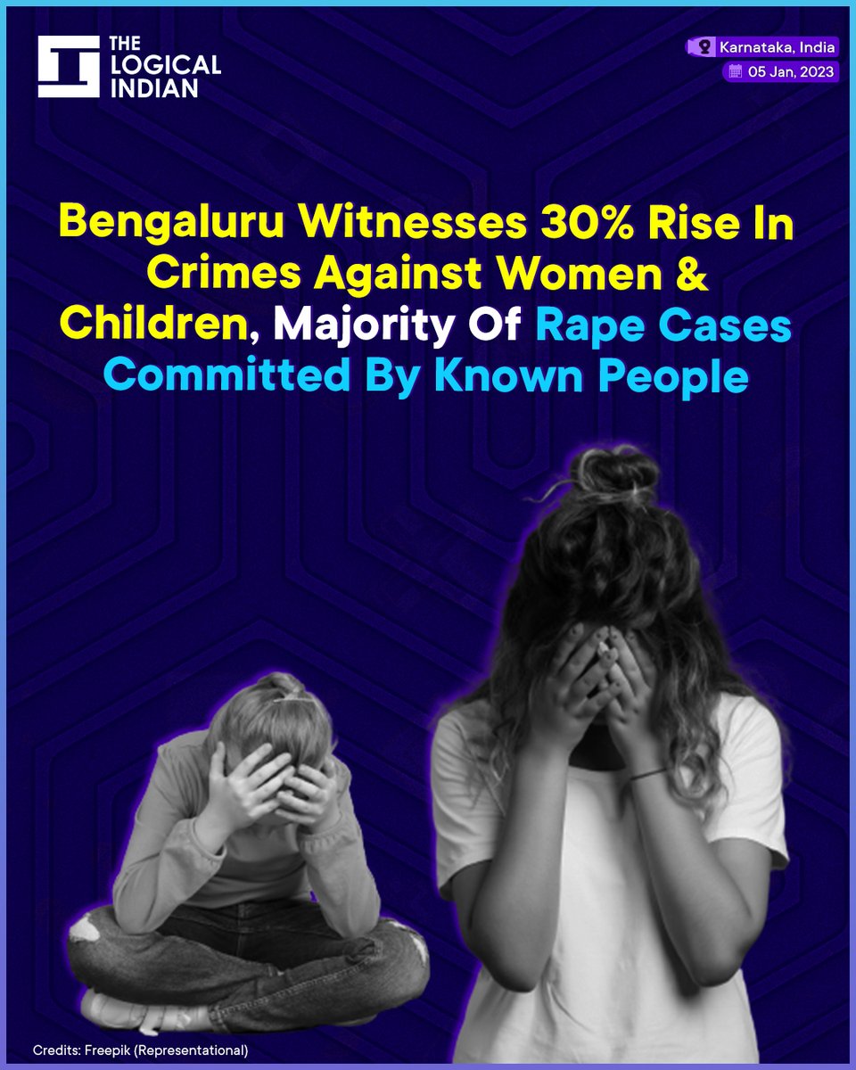 Bengaluru Police Commissioner CH Pratap Reddy announced Wednesday that crime against women and children had increased by 30% in 2022 compared with other criminal cases. 

#bengaluru #crimes #women #kids #rapecases