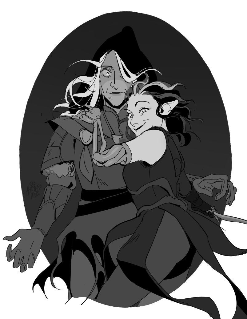 B&W commissions for @werewolfyang @wormspoor and @chikkenhawke
thank you so much ❤️