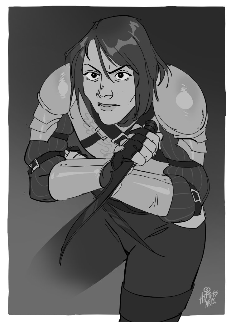 B&W commissions for @werewolfyang @wormspoor and @chikkenhawke
thank you so much ❤️
