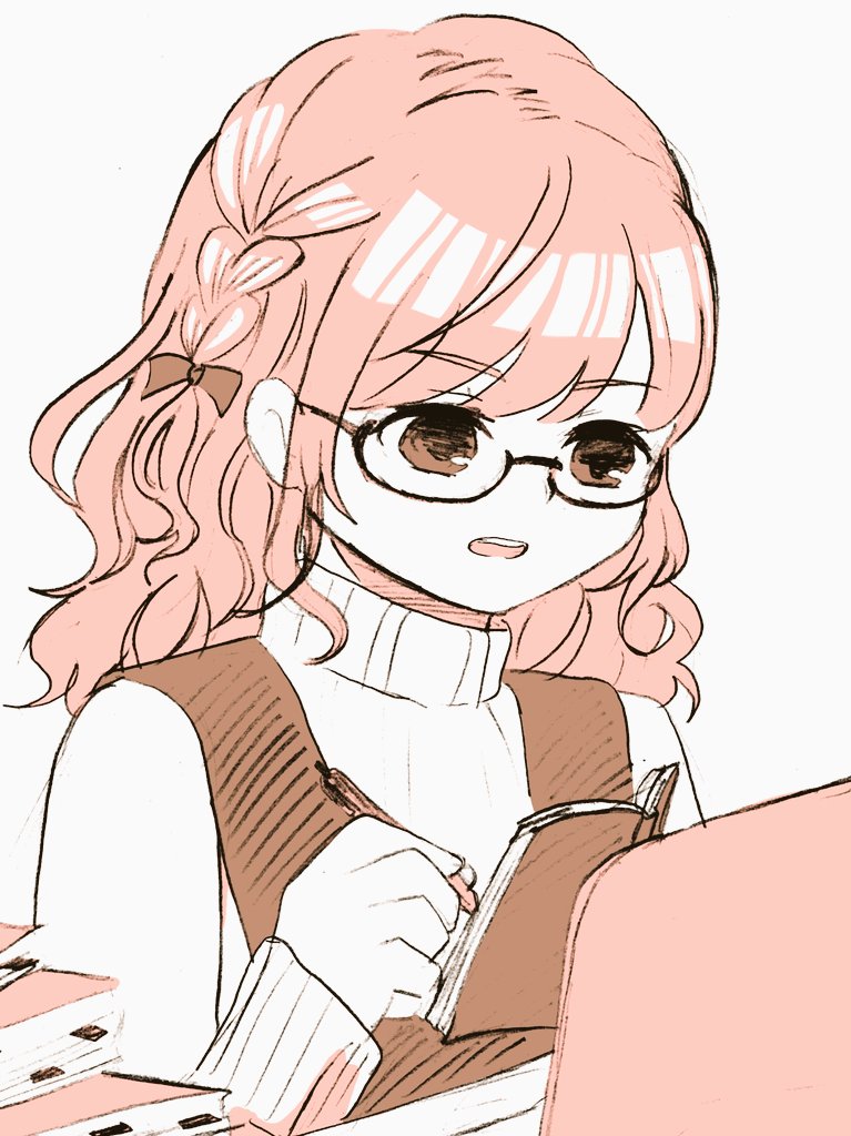 magami_ringo's tweet photo. 3番ちゃんに色をつけてみました〜
前回と違う系統のピンクです！
 #イラスト #絵柄好みって人にフォローされたい https://t.co/rDEB8mh177