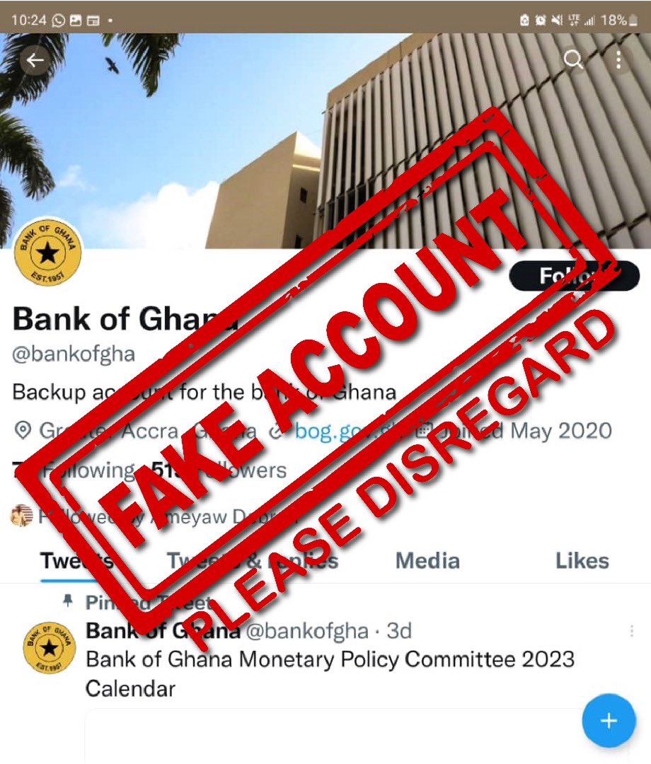 samokae's tweet photo. @bankofgha This is a fake account please ignore https://t.co/GwMFjjUYbl