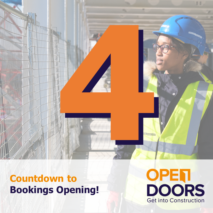We have over 100 sites across England, Scotland and Wales registered for #OpenDoors23 - be sure to promote your events for when bookings open in four days!