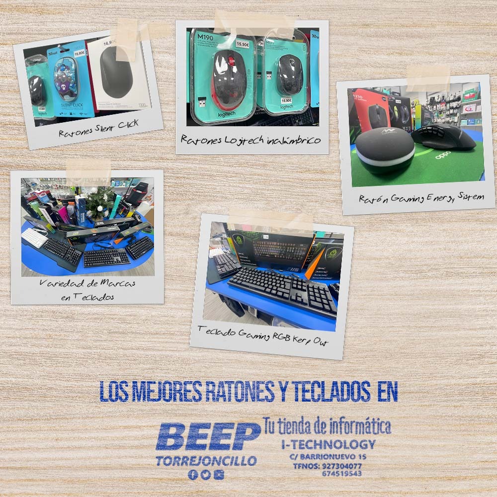 BeepTechnology's tweet photo. ‼️ Abrimos mañana y tarde para las urgencias de Sus Majestades.

🐫 ¡Los camellos este año vienen cargados de la mejor tecnología! Como esos teclados y ratones @beep_es tanto para los mejores gamers como para el trabajo diario

📲 #RegalaTecnología #iTechnology #BEEPTorrejoncillo https://t.co/gkUquP4lEn