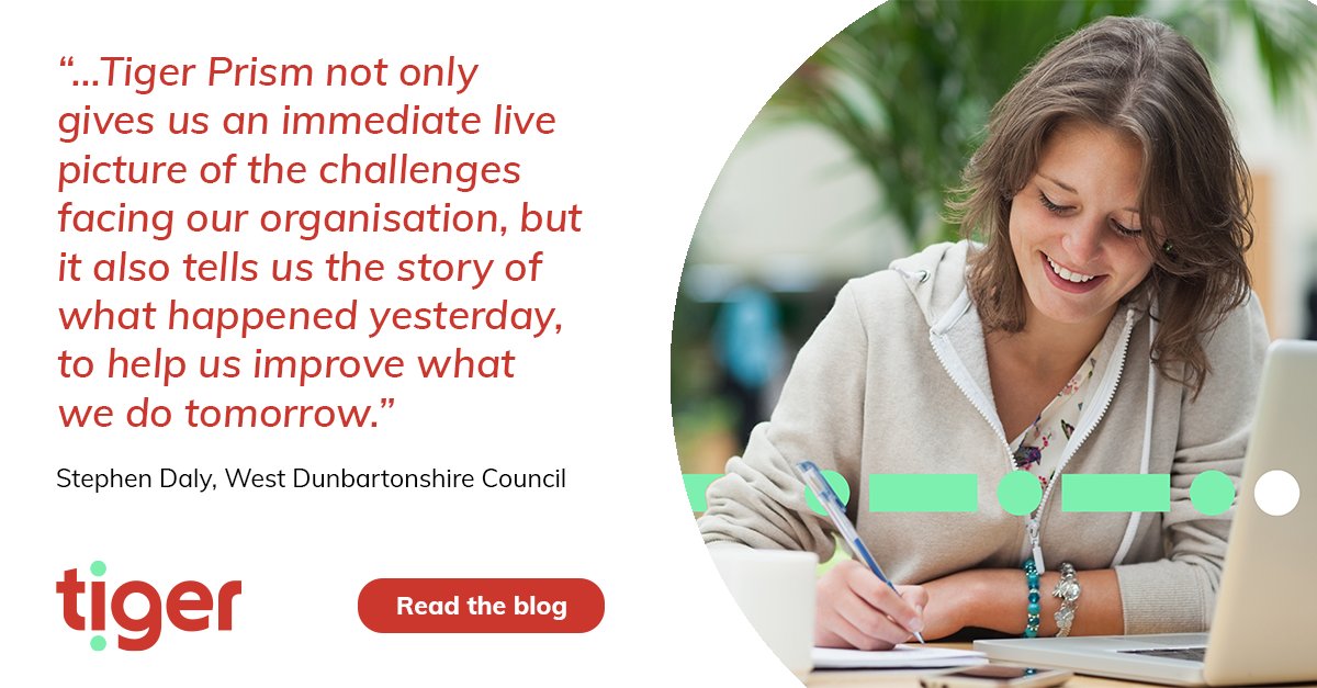 tiger_analytics's tweet image. Did you know that Tiger Prism can help to improve council communications? By using our software, West Dunbartonshire Council can not only prove that a certain event took place, but it also offers the team the flexibility to access accurate detail. tiger.io/blog/discover-…