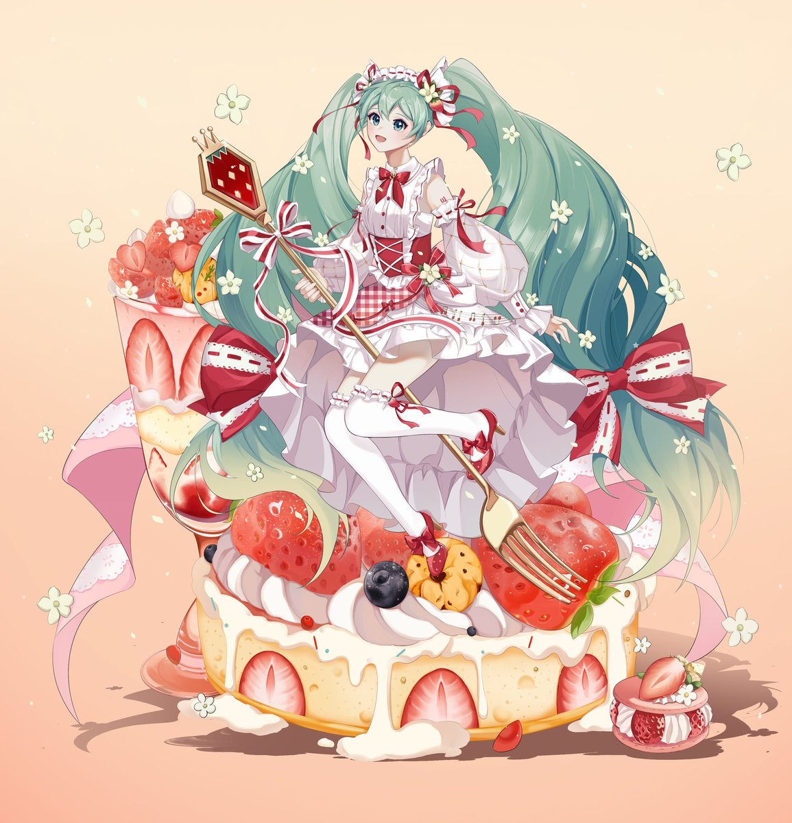 Elapse7_'s tweet photo. #初音ミク
画完啦！ https://t.co/MuTiN4ru1z