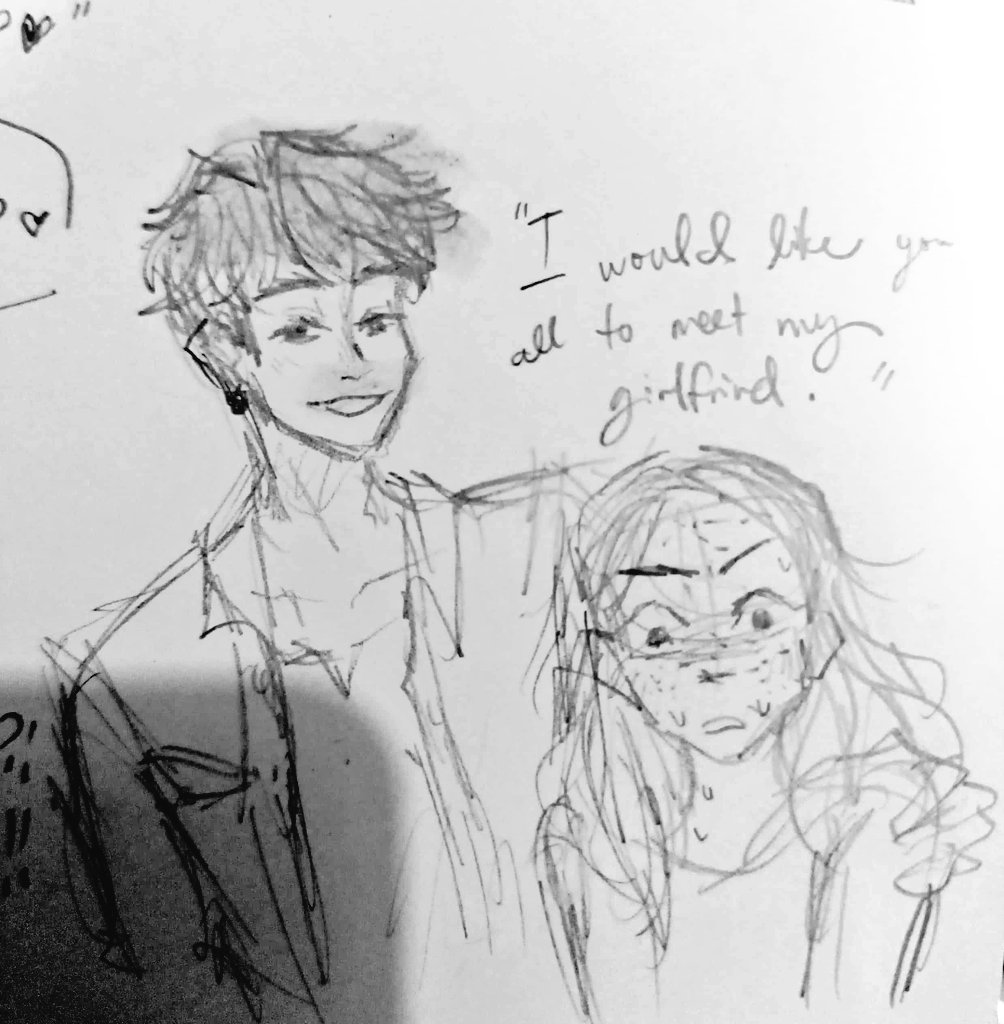here's my take on Eya and Cross 😭 they're so fun to draw especially my bb grill Eya