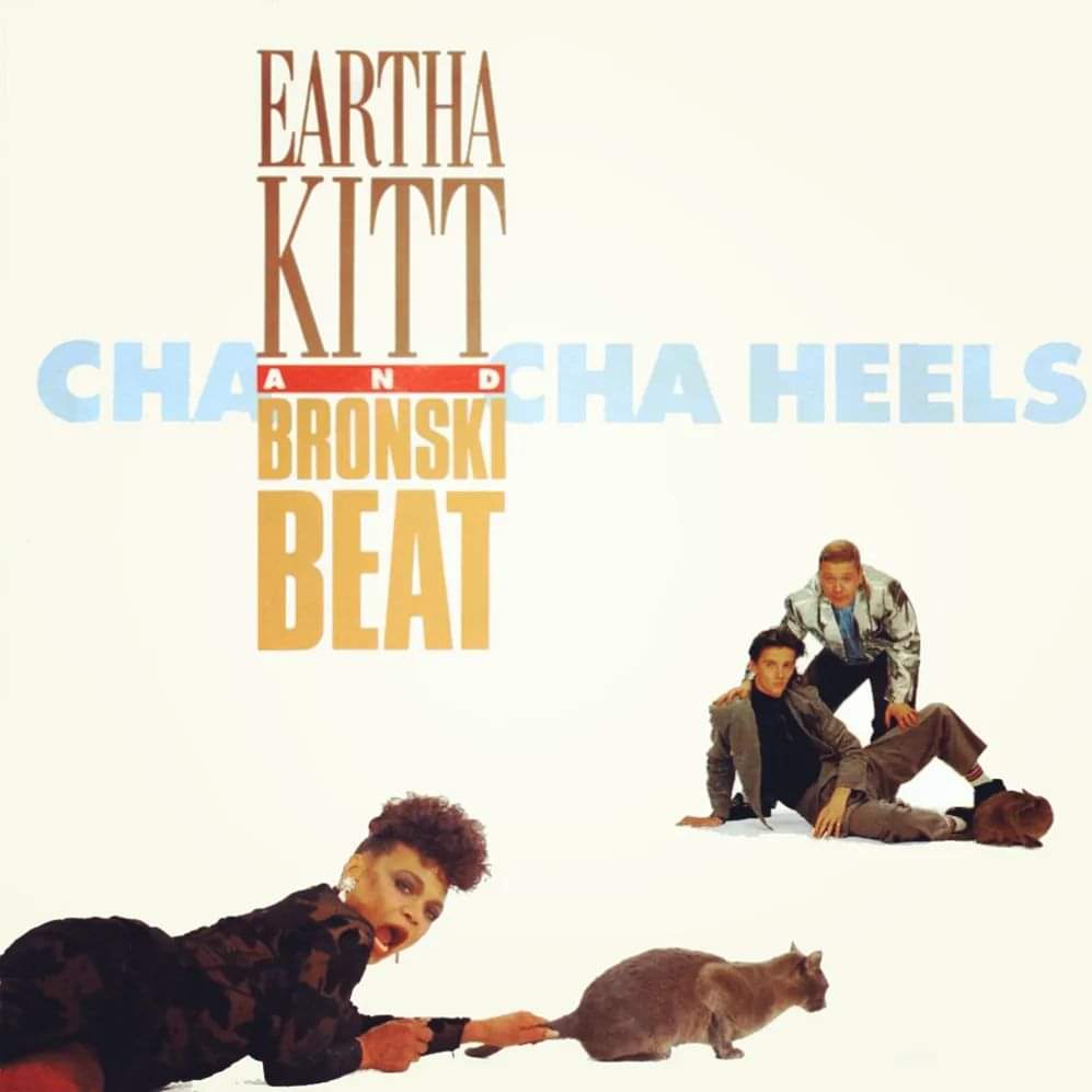 It's lucky I had my earphones in, because I don't think it would've done much for my street cred if everyone around me had known that I was walking along listening to #EarthaKitt & #BronskiBeat's #ChaChaHeels. Or maybe it would? What do I know. 🎧