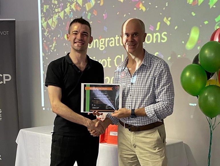 KCPivot's tweet photo. We had our Pivot22 Graduation on the 9th of December &amp; celebrated with the amazing apprentices &amp; the incredible coaches who contributed to their growth. All the best Pivot22 as your careers take off - we are so proud of you! Here’s to Pivot22 &amp; to the start of Pivot23 🎉 https://t.co/DDjbg6plA0