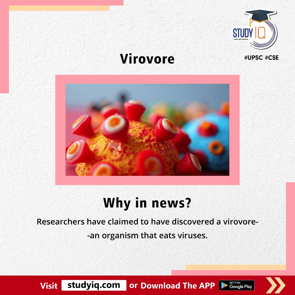 upsciq's tweet photo. Virovore
#virovore #whyinnews #eatsviruses #halteria #paramecium #infectiouschloroviruses #freshwater #world #physiologicalgrowth #organism #globalcarboncycling #nucleicacid #dna #rna #cells #upsc #cse #ips #ias #worldaffairs #worldnews https://t.co/3xNr3rT1ug