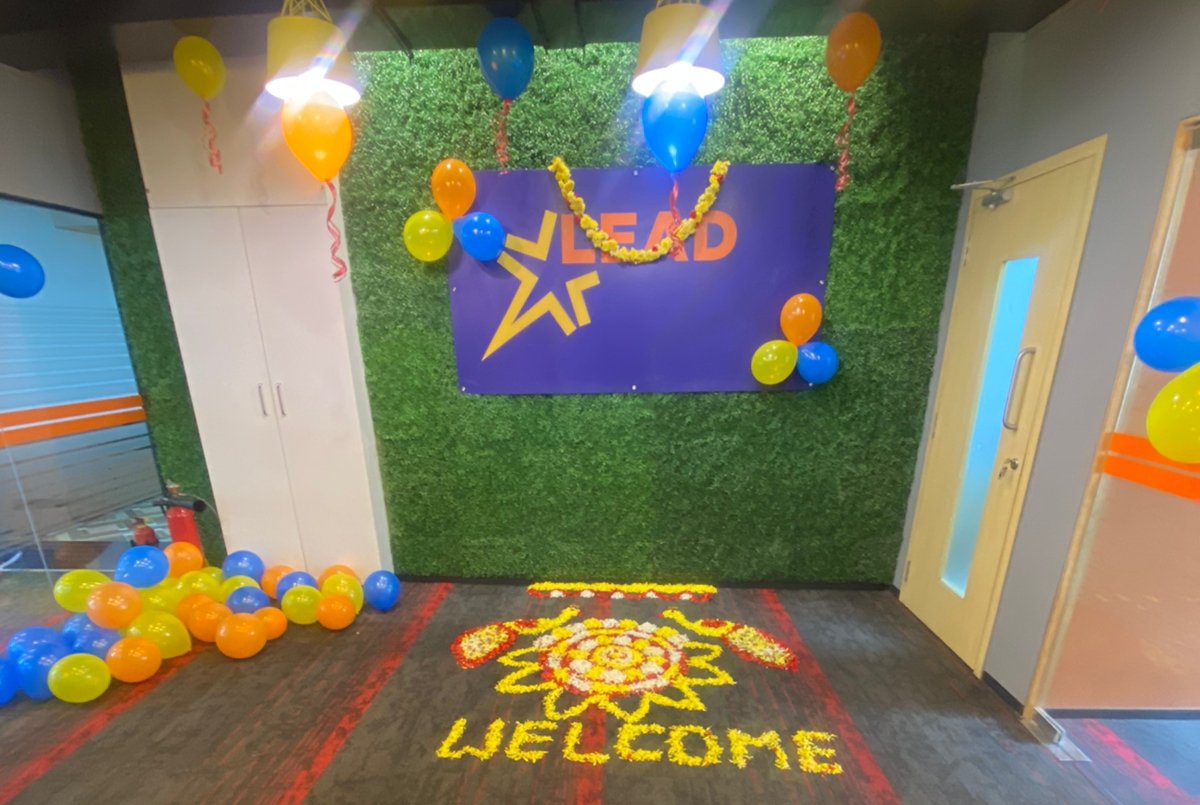 leadgroupindia's tweet photo. We are ready for a new start, this New Year! 💥
We are delighted to share the news of the inauguration of our new headquarters in Kormangala - the heart of Bangalore. 🏢
Here's to new beginnings and unexplored growth! 💫

#LifeatLEAD #LEADers #LEADWithConfidence #schooledtech https://t.co/ZFvYC4aRQe