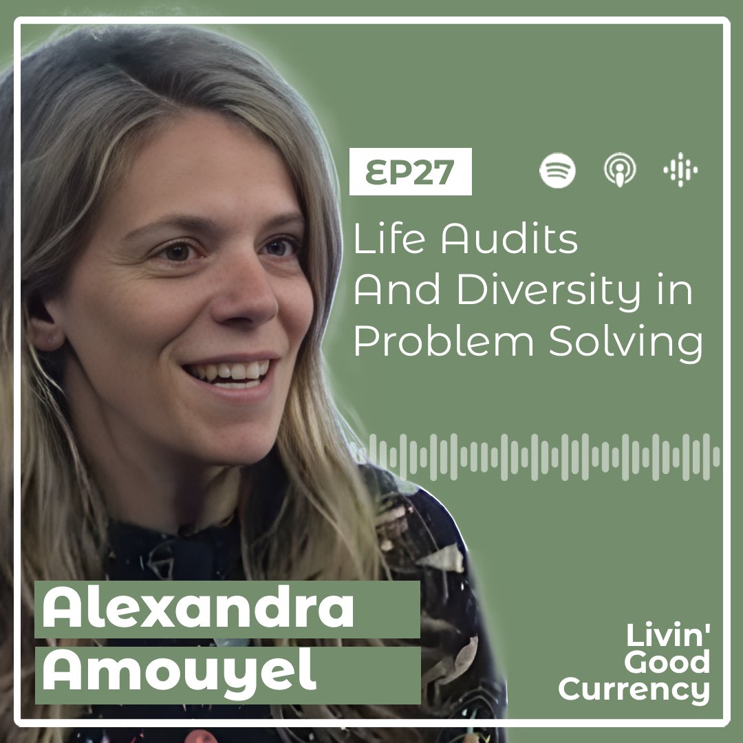 goodcurrency's tweet photo. Our New Episode featuring @alexamouyel is now live, link in bio

Alex has spent over 15 years working in the social impact space. She now leads MIT SOLVE @solvemit

#podcast #livingoodcurrency https://t.co/AvJIgByBIE