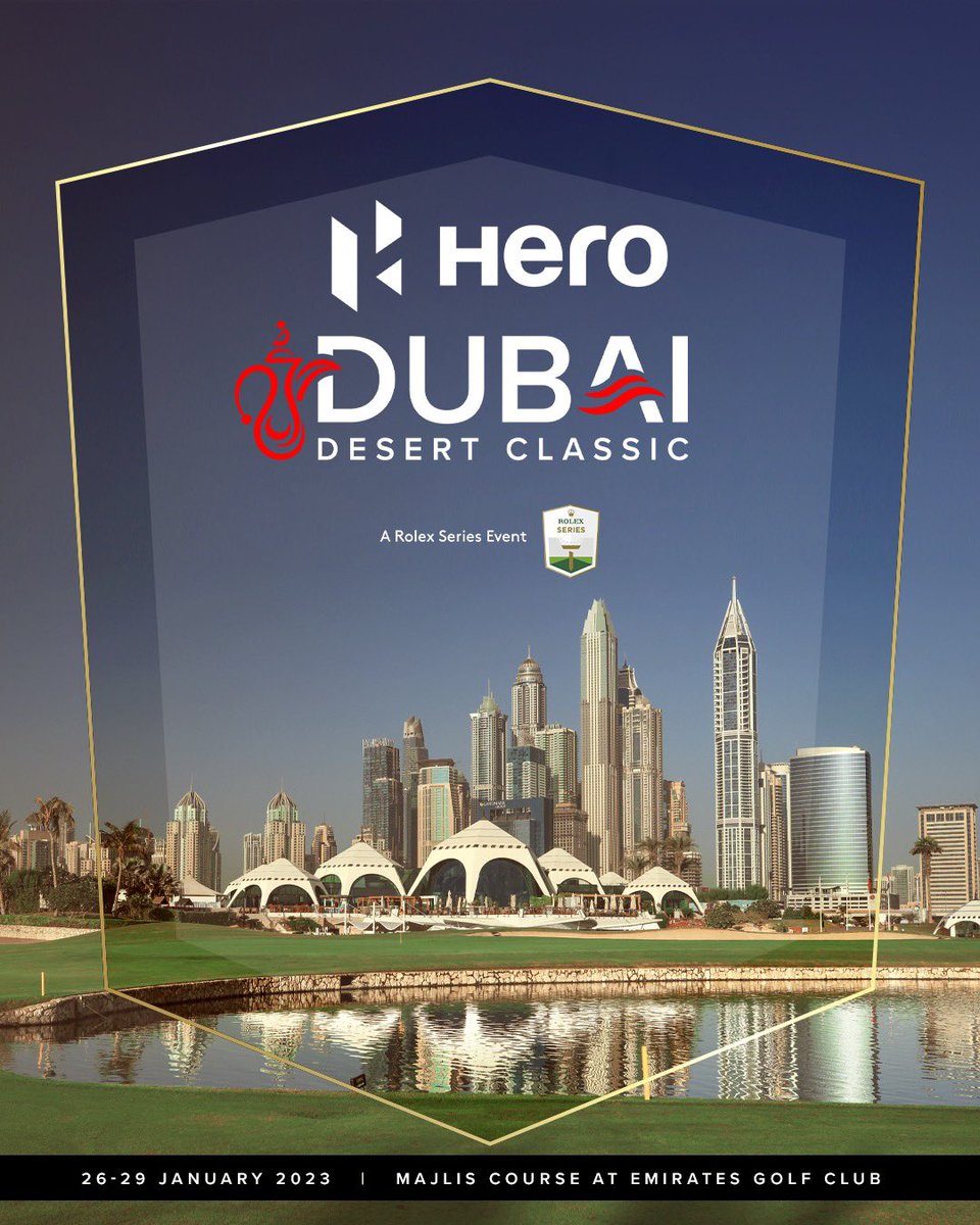 Hero Dubai Desert Classic tweet media