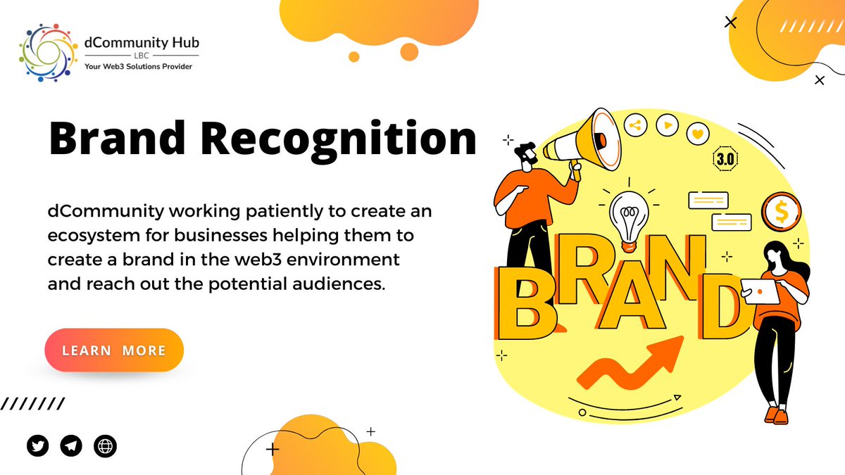 <a href="/dcommunity_main/">dCommunity</a> ecosystem is built to collectively help local businesses make a brand value of their own in the metaverse space.

Join Our beta program to learn more: linktr.ee/dcommunity_main

#branding #Metaverse #ecosystem #business #DeFi