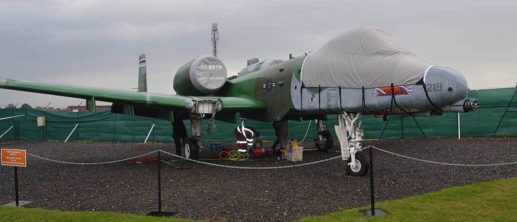 TheSuffolkMan's tweet image. #A10 #ThunderboltII ##USAF #Tankbuster #Warthog @RiggerBunny @RG_Rader @F111Driver @48_enever on display @Bentwaters_CWM #Suffolk