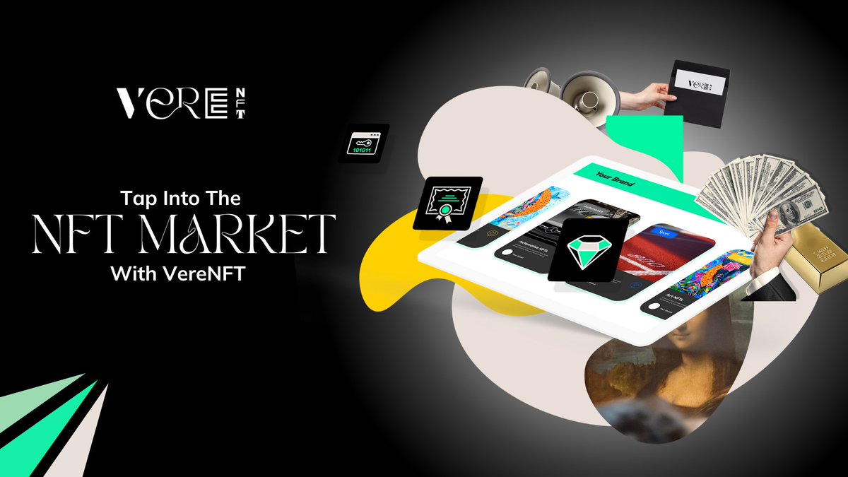 VereNFT's tweet photo. Tap into the #NFT market in 2023

🚨If you still haven’t tapped into one of the world's fastest-growing markets, the great news is that you are still early. 🙌📈

Businesses are only just realising the power of NFTs .🎉 Contact us 👉https://t.co/FSXBcDMsdU https://t.co/o4Xj96pDT2