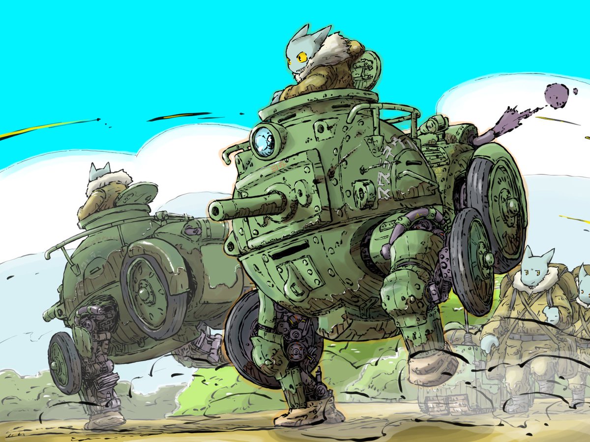 ground vehicle motor vehicle military military vehicle tank robot mecha  illustration images