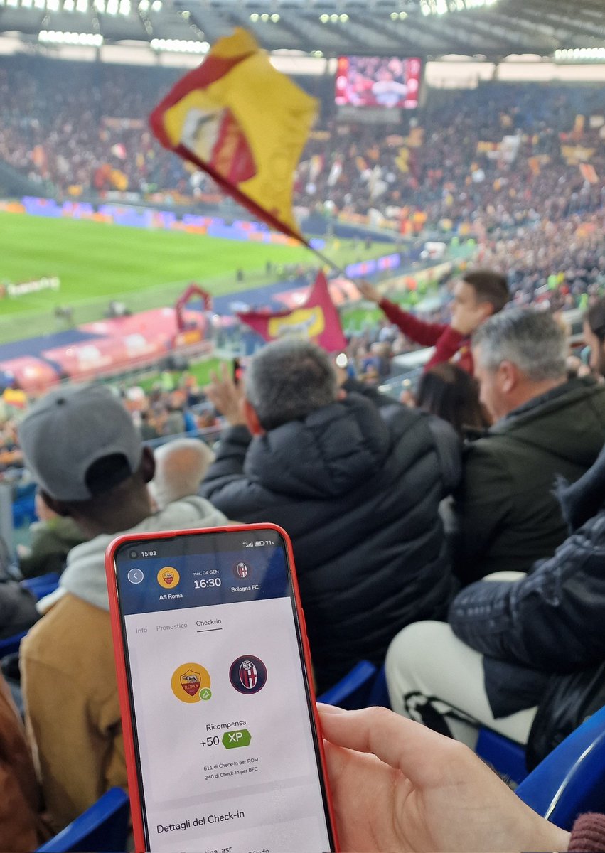 What you can do with @socios Reediming ticket ✅️
Voting for bus livery ✅️
Token hunting ✅️
Checking in ✅️
Meeting new friends ✅️
Winning a game ✅️ (@LorePelle7 not included in the app 😉)
#bemorethanafan @SociosItalia 
#RomaBologna @Chiliz