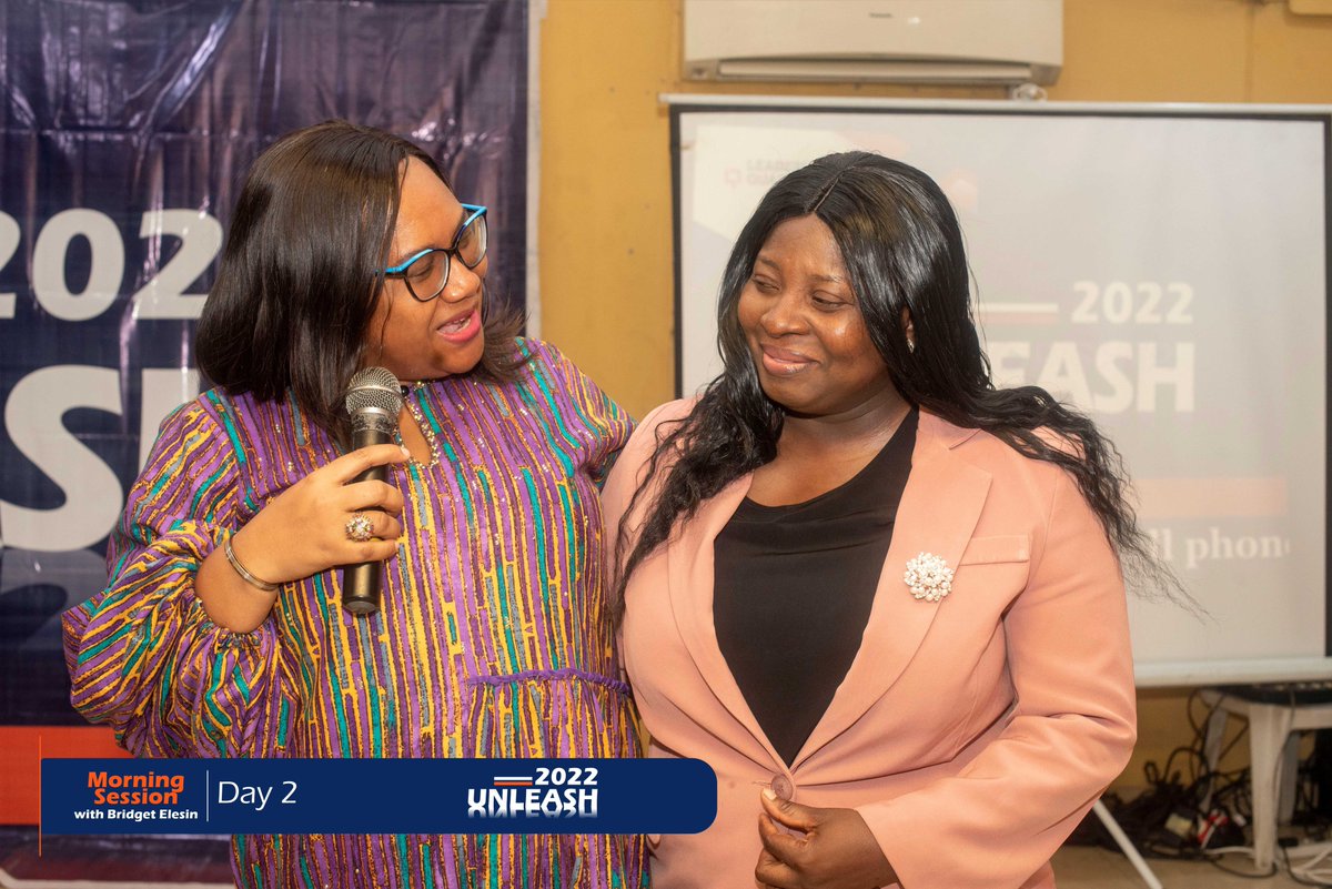 LQUnleash's tweet photo. Day 2 - Morning Session with Mrs. Bridget ELESIN {@bridgetelesin}

Expressions Beyond Gender Limitations.

#Unleash22
#December2022.
#Leadership
#Family #Gender
#Bootcamp
#LeadersQuarters https://t.co/LCq2v2pCNa