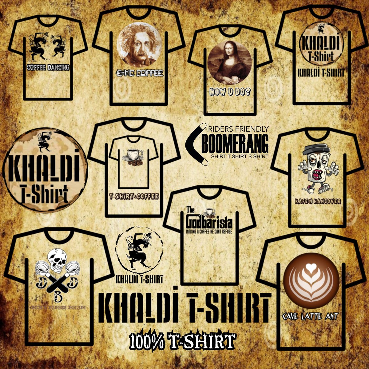KhaldiTshirt's tweet photo. #khalditshirt #khaldi #coffeetshirt #coffee #tshirt #tshirtandcoffee #humor #humortshirt #tshirtandcoffee #byboomerang ##boomerangtshirt #ridersfriendly #riders #friendly
@boomerangtshirt https://t.co/KXtMUHoWpJ