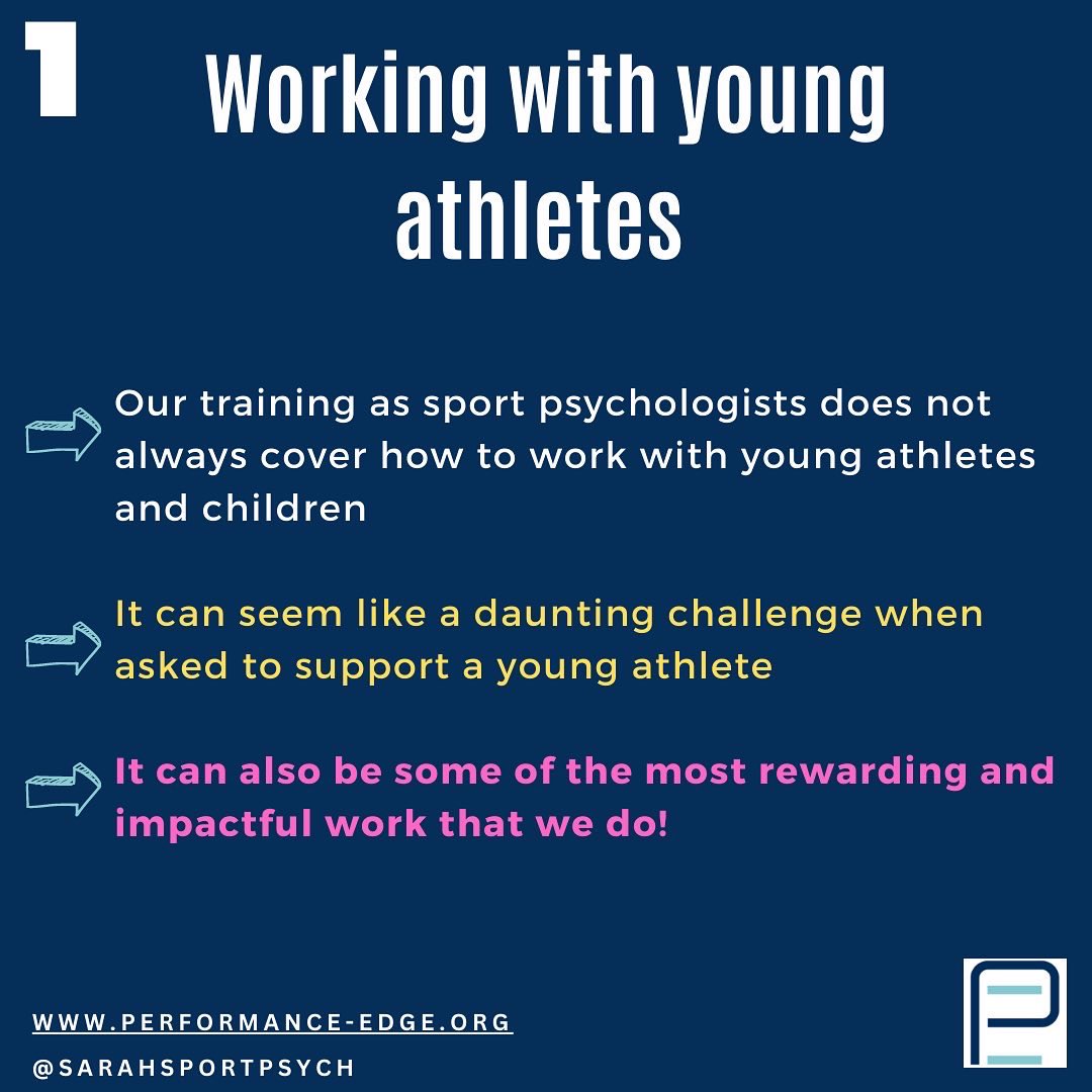 Sarahsportpsych's tweet photo. WEEK 38 Applied Learning Series
Working with young athletes
⚽️Much of my applied practice over the years has been with young athletes undergoing adolescent brain development, sounds like fun doesn’t it?! Read on to find out why it’s actually is!
#appliedpractice #workwithkids https://t.co/Z1JDWoIZPk