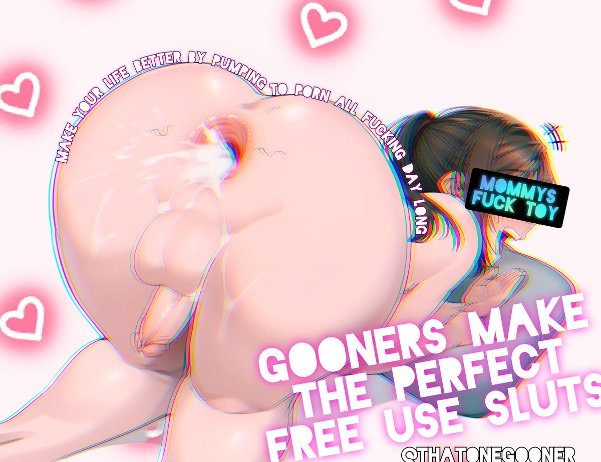 thatONEgooner's tweet photo. Look how much fun being a free use toy for mommy and other gooners is🥴🥵

Don't you want to have that much fun being the fuck toy others get off with hun?😇🥰 https://t.co/AURnmnOLPh