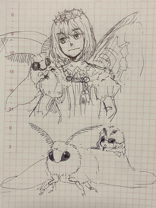 ボールペンらくがき 