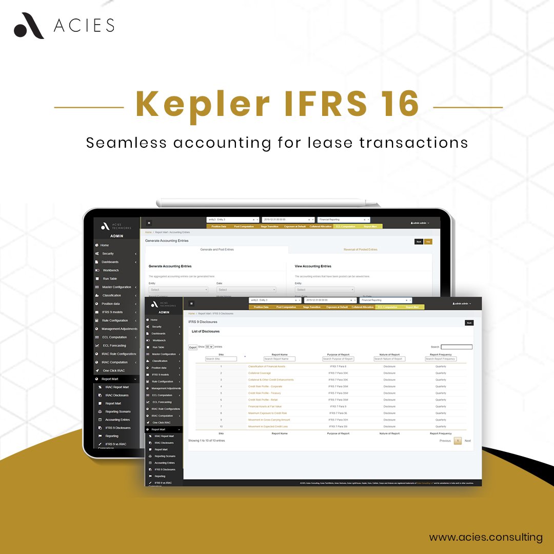 aciesholdings's tweet photo. Automate IFRS 16 accounting and compliance with a simple plug and play application.

#Acies #TechWorks #Kepler #RiskTechnology #Business #NoCode #LowCode #Tech #Innovation #Corporation #DigitalTransformation #Growth #RiskAssessment #Technology #Entrepreneurship #RiskManagement https://t.co/GHj4HuW1Fv
