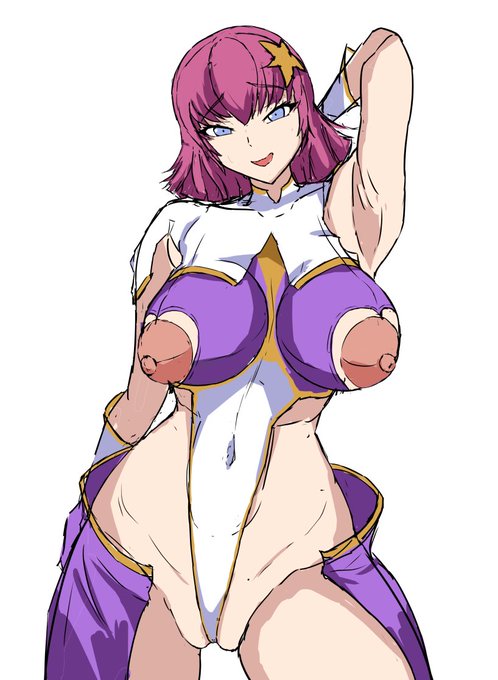 うわキツなハマーン様のラフです 