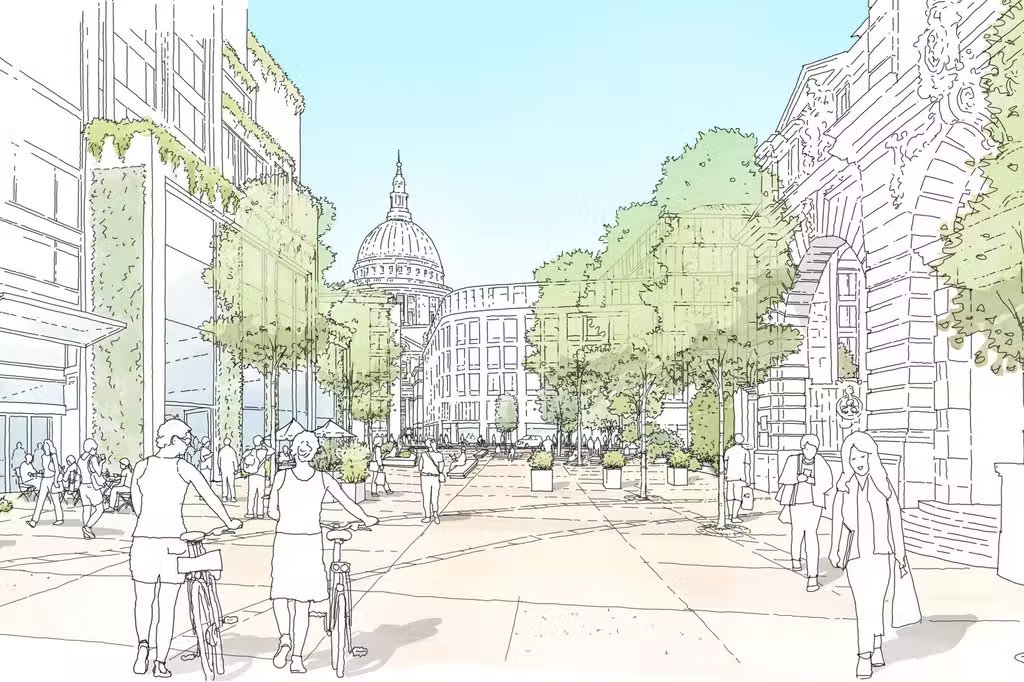 💥💥The City of London is planning a massive overhaul of the 1970s St Pauls Gyratory - improving safety, cutting traffic, new public spaces, walking & cycling improvements. 💥💥 Have your say: cityoflondon.gov.uk/services/stree… 👏👏@cityofLondon👏👏