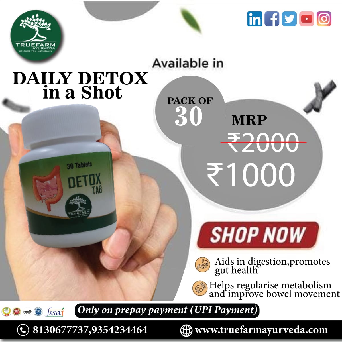 ATruefarm's tweet photo. For more information
✔ Email : truefarmayurveda@gmail.com

#truefarmayurved #digestivesystem #digestive #detox_ta #constipationrelief #couples #memes #healthylife #healthhacks #healthchoice #personalhealth #bloodsugar #organic #healthyfood #indigestion #fattyliver #Acidity https://t.co/FRKPcQM6xg