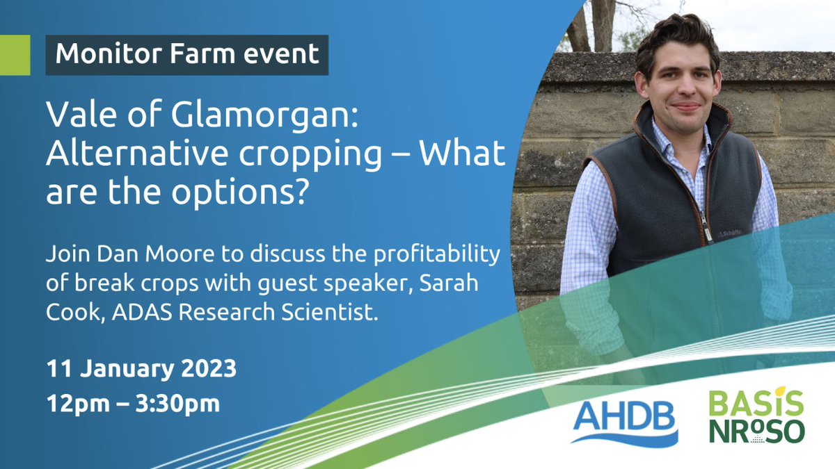 Ever thought about trying something different?? Maybe lupins or even hemp?! 👀 Come and find out all about alternative crops with Dan on the 11th 🤩 #monitorfarmmeeting