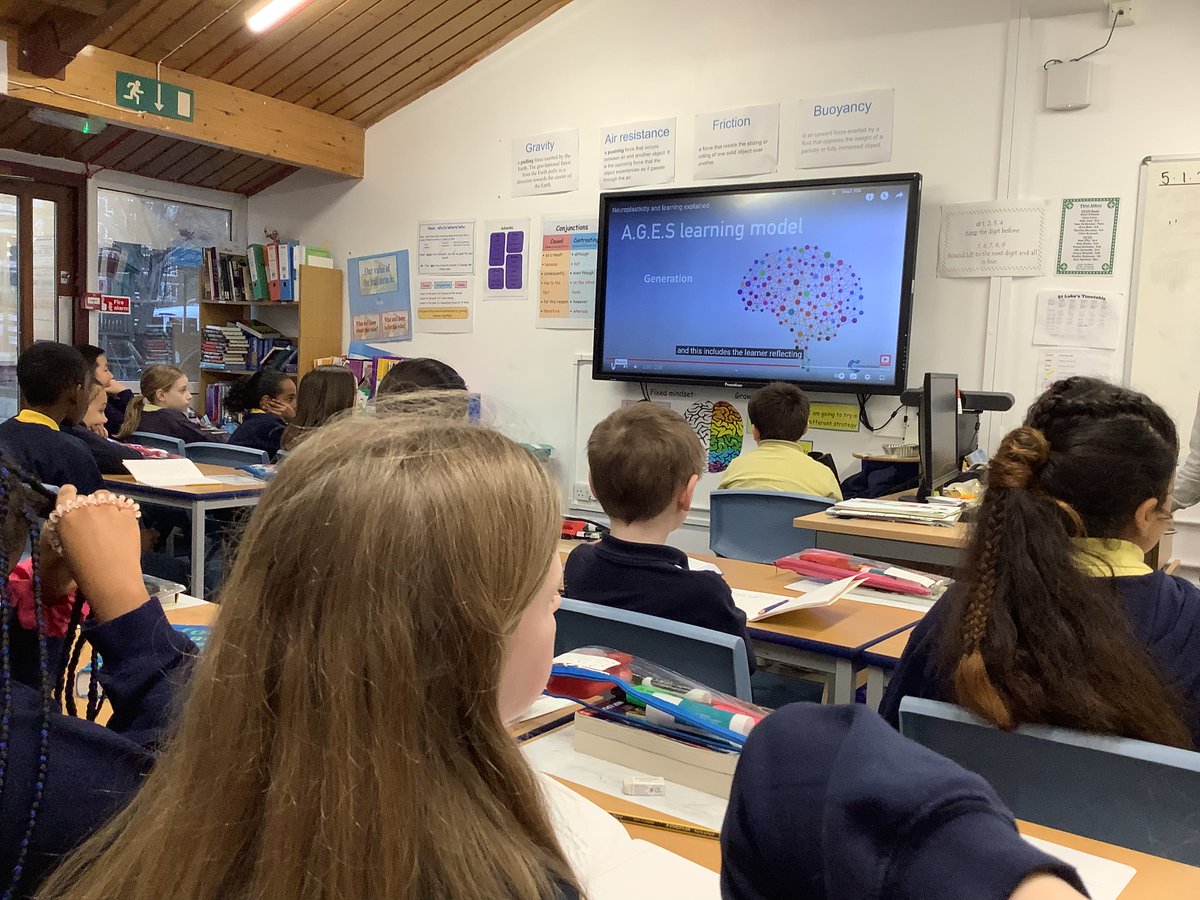 stlukesoldst's tweet image. Fantastic start to the year. It’s now the children’s turn to look into the #ScienceOfLearning. Both in the classroom and in assembly, we’ve been looking at developing our cognitive capabilities and intelligent learning behaviours. #thinkingmatters #metacognition @thinkschoolcom
