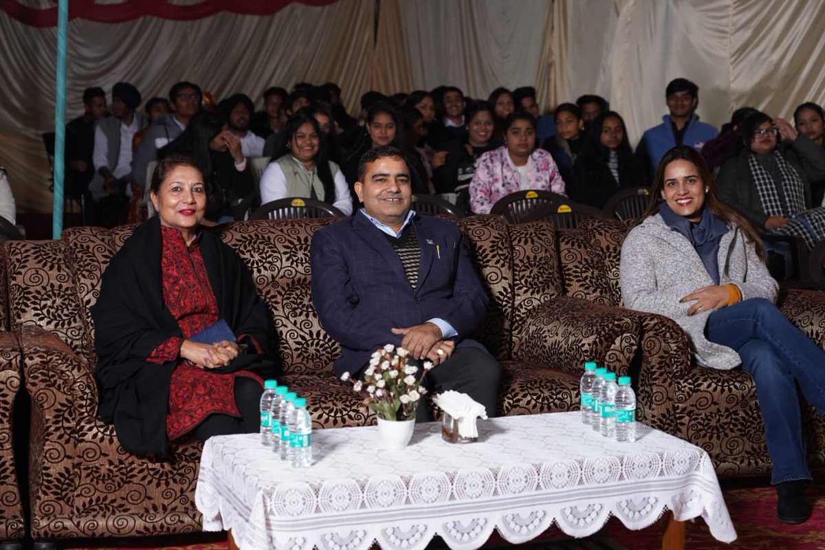 nssisdevsamaj21's tweet photo. The Volunteers presented different songs and dance performances emphasizing the cultural diversities in India. The volunteers were praised by Dr. Nemi Chand and Principal Mrs. Sabeeha Dhillon Mangat for their initiatives and dedication. The function 
concluded with Dinner. https://t.co/mkUb2KecIc