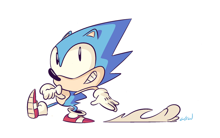 ソニック 「doodles of some Sonics 」|Scott W.のイラスト