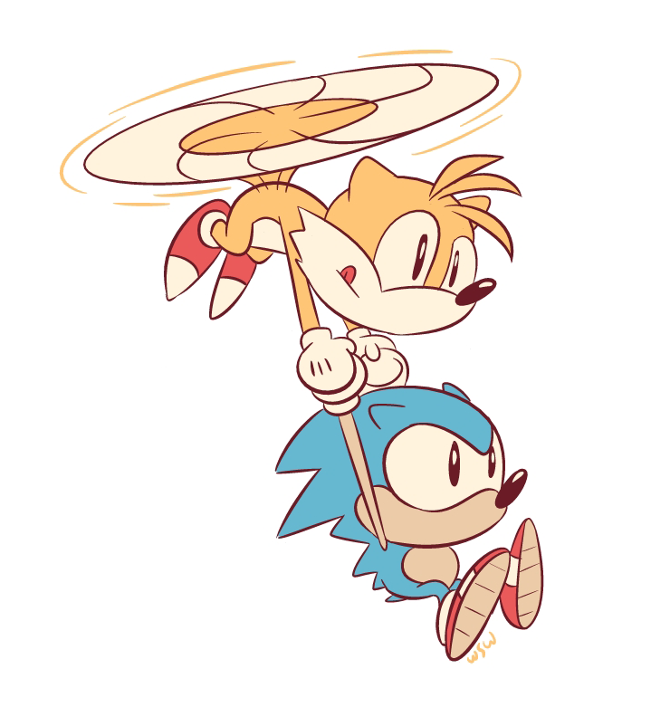 ソニック 「doodles of some Sonics 」|Scott W.のイラスト