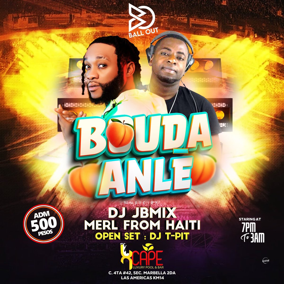 Xcape luxury pool & bar tweet media